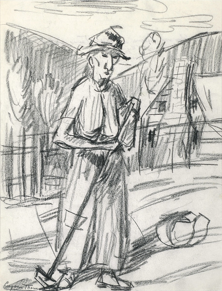 Old Woman Hoeing – Mountain Style
