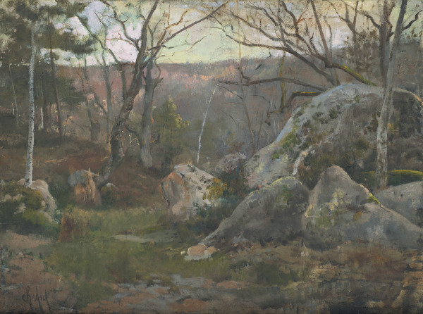 Hiver en Forêt de Fontainebleau (Winter in the Forest of Fontainebleau)