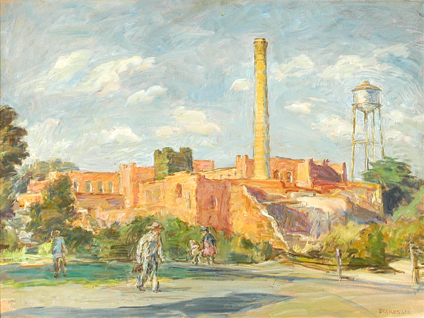 Factory and Old Man