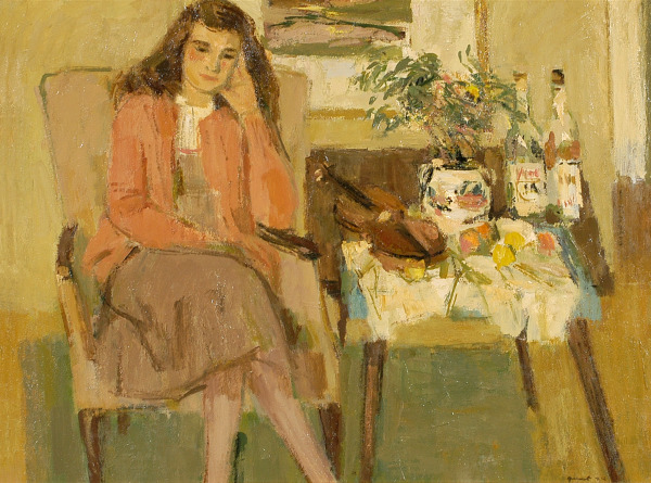 Still Life with Girl