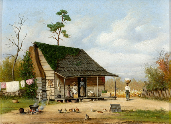 South Carolina Cabin Scene