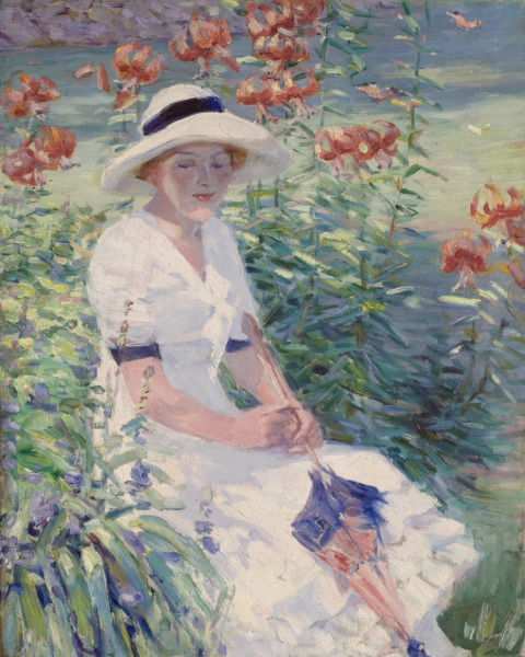 Lady with Parasol