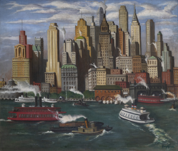 Lower Manhattan in the 30s
