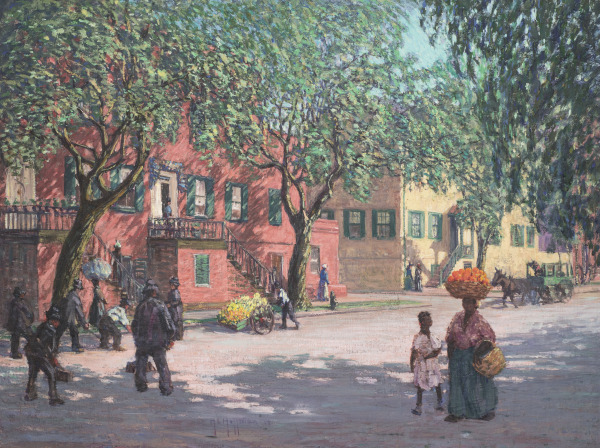Street Scene, Savannah, Georgia