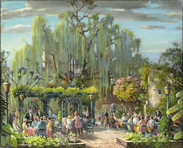 Patio of the Court of Two Sisters