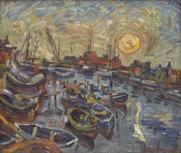 Boats in the Harbor, Kerteminde