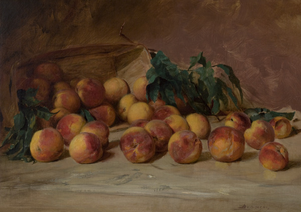 Still Life with Peaches