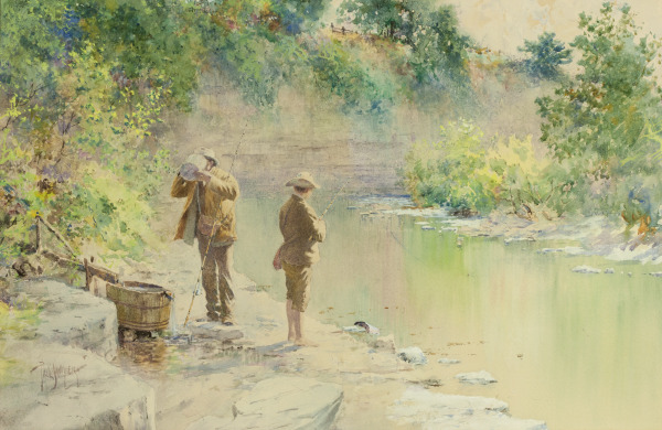 Kentucky Fishing Scene