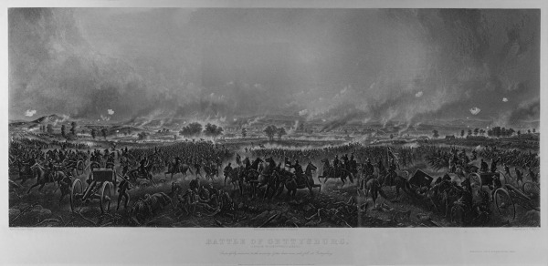 Battle of Gettysburg. (Repulse of Longstreet’s Assault.)