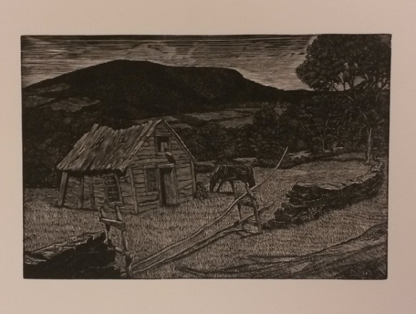 Shed with Horse