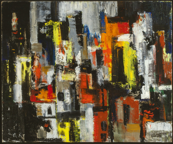 Untitled (Cityscape at Night)