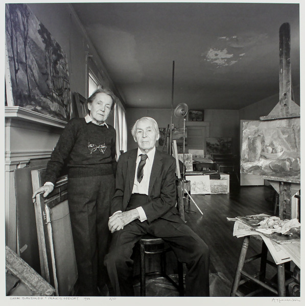 Photograph Portrait of Sarah Blakeslee and Francis Speight