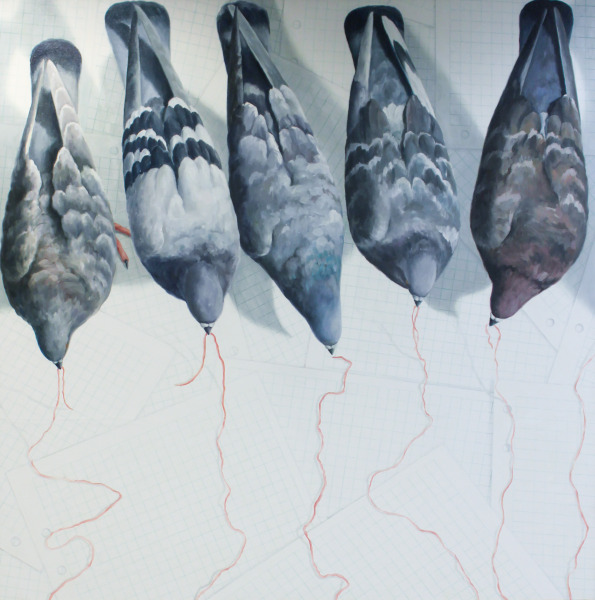 Five Pigeons