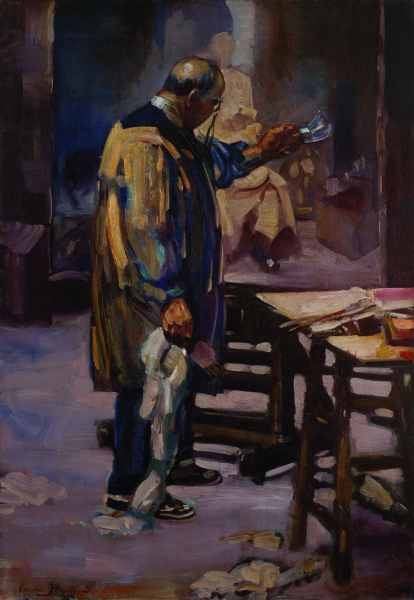 Portrait of George Luks