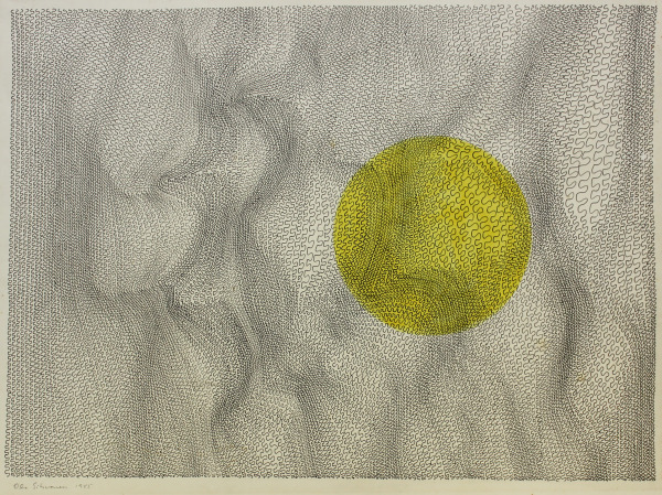 Abstraction with Yellow Orb