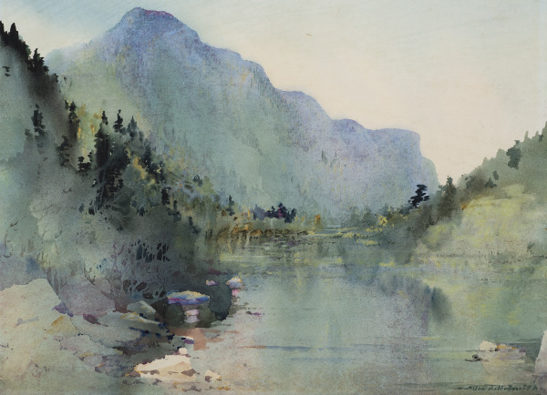 At the Head of the Valley