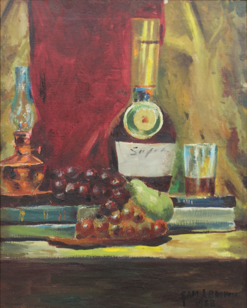 Still Life with Grapes