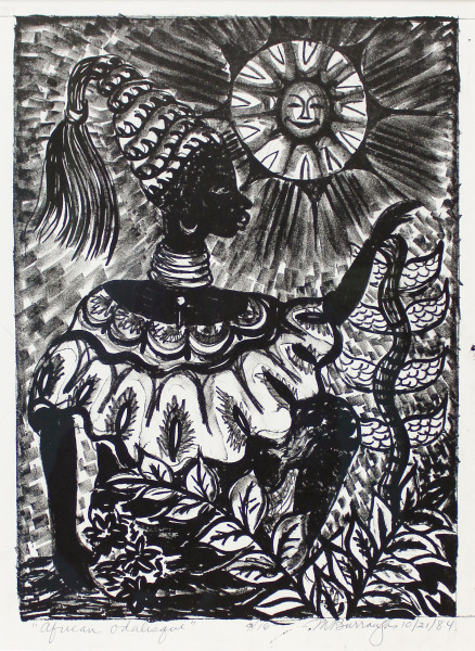 African Odalisque