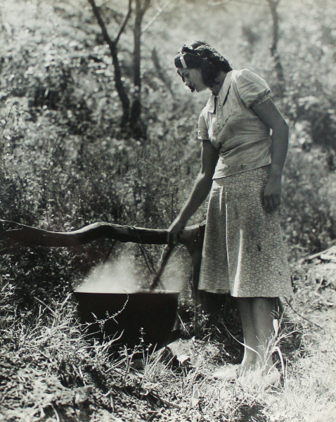 Girl Washing Clothes
