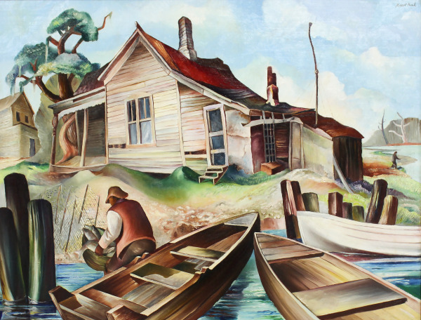 Untitled (Fisherman’s House at River’s Edge)