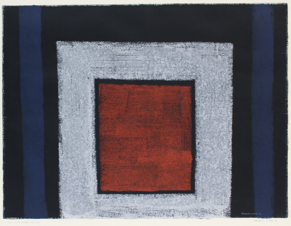 Untitled with Red Square
