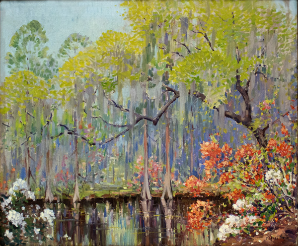 A Spring Morning in a Southern Garden